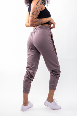 GoldBee Tepláky Chicago Taupe (Barva Taupe, Velikost L)