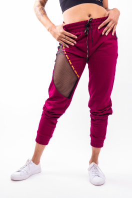 GoldBee Tepláky Chicago Bordo (Barva Bordo, Velikost L)