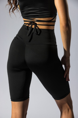 GoldBee Kraťásky Tenké Black (Barva Black, Velikost L)