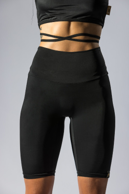 GoldBee Kraťásky Tenké Black (Barva Black, Velikost L)
