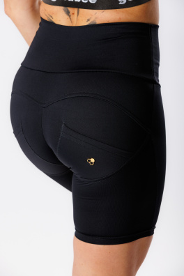 GoldBee Kraťásky Push-Up Pro Lycra Black (Barva Black, Velikost 3XL)