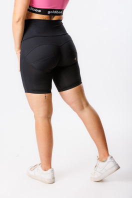 GoldBee Kraťásky Push-Up Pro Lycra Black (Barva Black, Velikost 3XL)