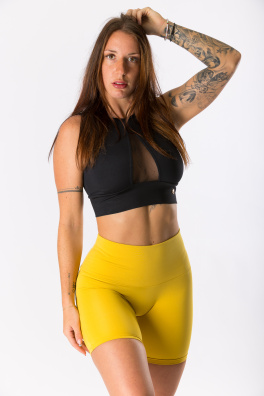 GoldBee Kraťásky Push-Up Pro Second Skin Gold (Barva Gold, Velikost 3XL)