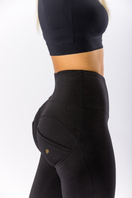 GoldBee Zateplené Legíny Push-Up Pro Black (Barva Black, Velikost 3XL)