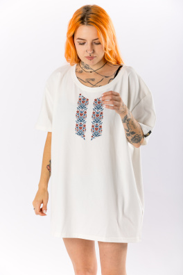 GoldBee Pánské Tričko Morava Heart Flower White (Barva Heart Flower White, Velikost L)