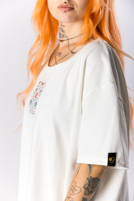 GoldBee Pánské Tričko Morava Pure Flower White (Barva Flower White, Velikost L)