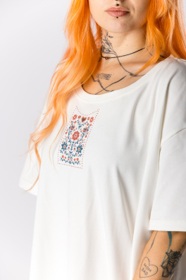 GoldBee Pánské Tričko Morava Pure Flower White (Barva Flower White, Velikost L)