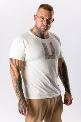 GoldBee Pánské Tričko Morava White (Barva White, Velikost L)