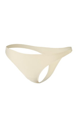 GoldBee Neviditelné Tanga Nude 3Pack (Barva Nude, Velikost L)