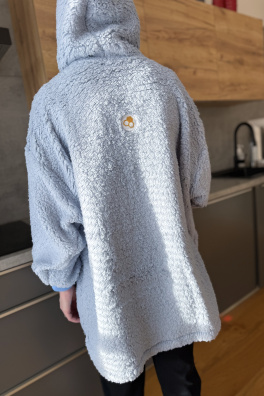 GoldBee Mikina Doba Ledová Snow Blue (Barva Blue, Velikost XL-4XL)