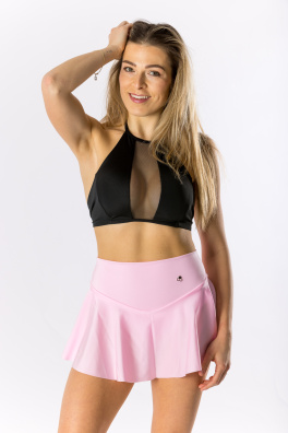 GoldBee Plavky Stahovací Sukně Brazilky Baby Pink (Barva Pink, Velikost 3XL)