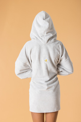 GoldBee Wellness Mikina Doba Ledová Light Grey (Barva Light Grey, Velikost XL-4XL)