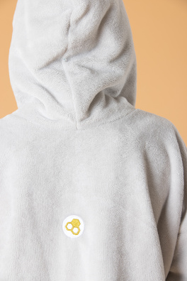 GoldBee Wellness Mikina Doba Ledová Light Grey (Barva Light Grey, Velikost XL-4XL)