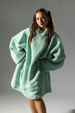 GoldBee Mikina Doba Ledová Green (Barva Green, Velikost XL-4XL)