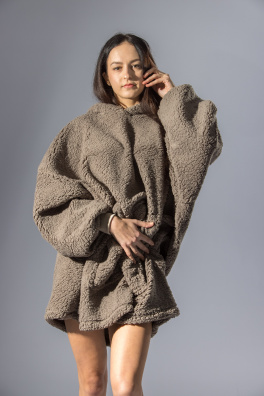 GoldBee Mikina Doba Ledová New Grey (Barva New Grey, Velikost XL-4XL)