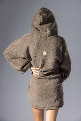 GoldBee Mikina Doba Ledová New Grey (Barva New Grey, Velikost XL-4XL)