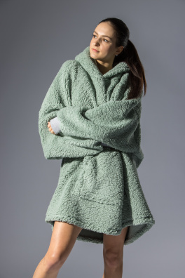 GoldBee Mikina Doba Ledová Old Green (Barva Old Green, Velikost XL-4XL)