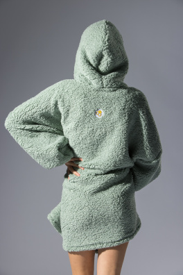 GoldBee Mikina Doba Ledová Old Green (Barva Old Green, Velikost XL-4XL)