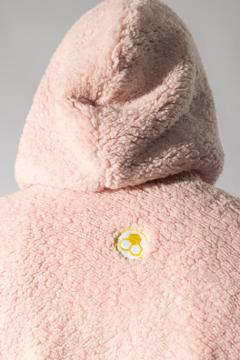 GoldBee Mikina Doba Ledová Pink (Barva Pink, Velikost XL-4XL)